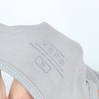 Universal Men's Grey Sleeveless T-Shirt, XL, Cotton