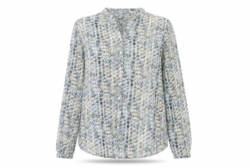 Womens UK Size 8 Marc O'Polo Multicoloured Blouse Button-Up