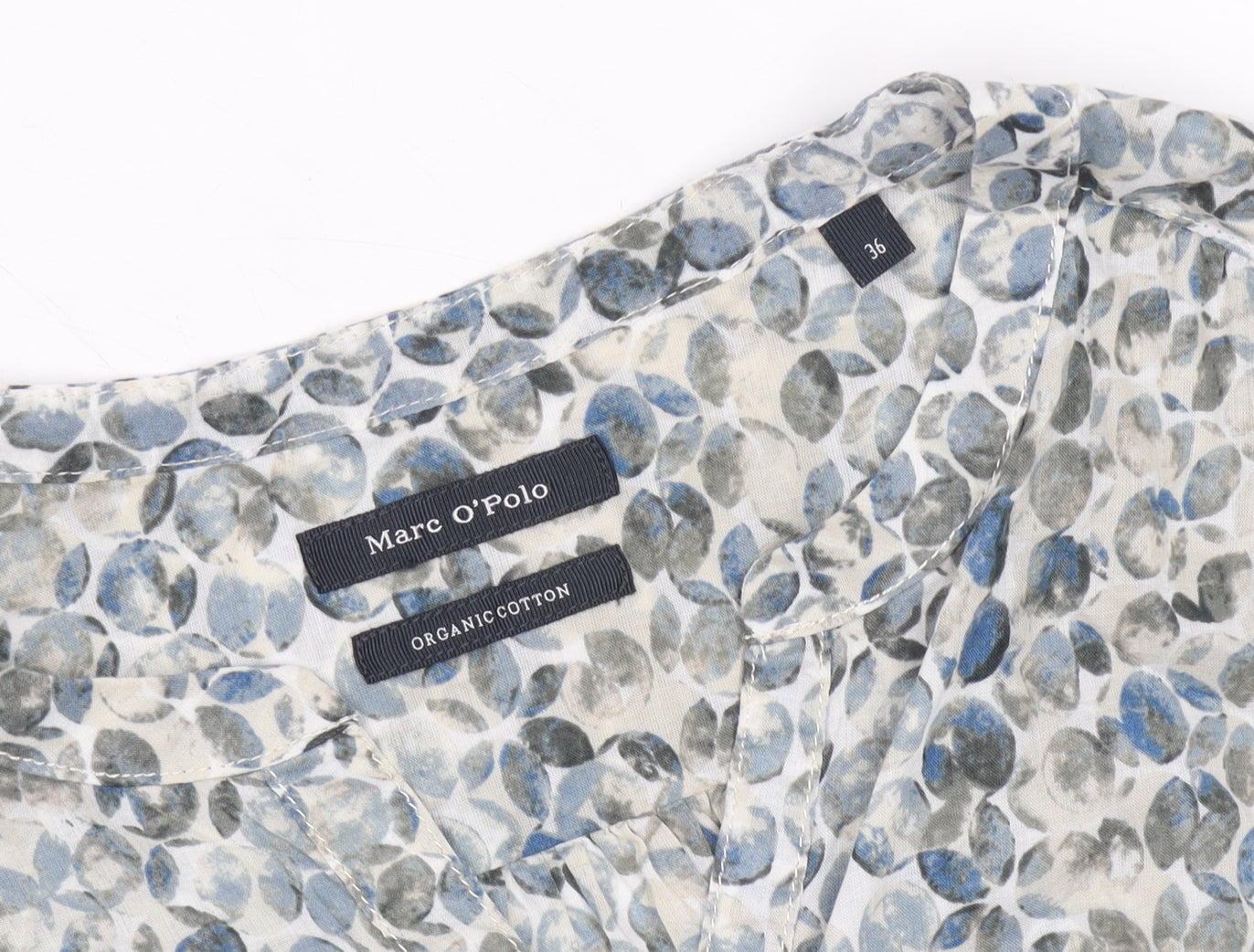 Womens UK Size 8 Marc O'Polo Multicoloured Blouse Button-Up
