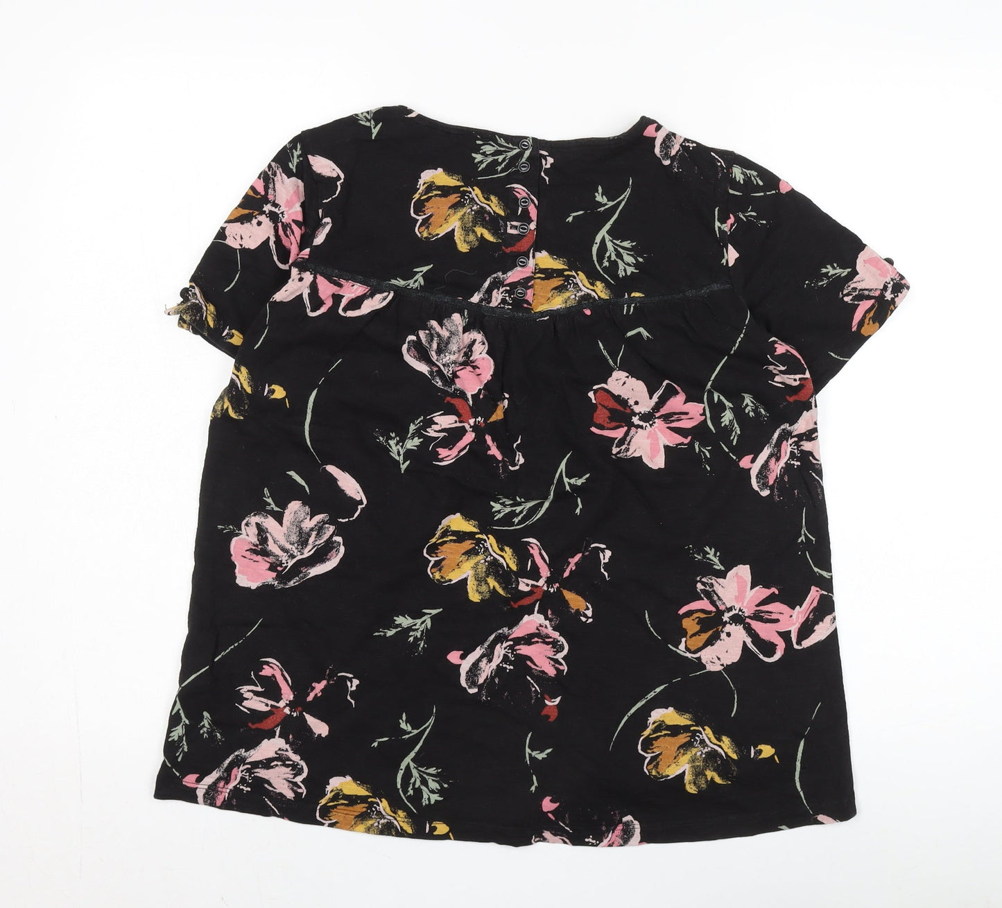 Womens UK Size 10 Fat Face Multicoloured Tunic T-Shirt