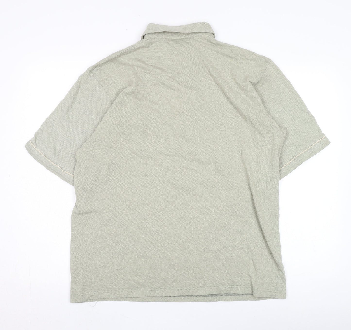 Farah Men's Beige Polo Shirt L - Classic Summer Style