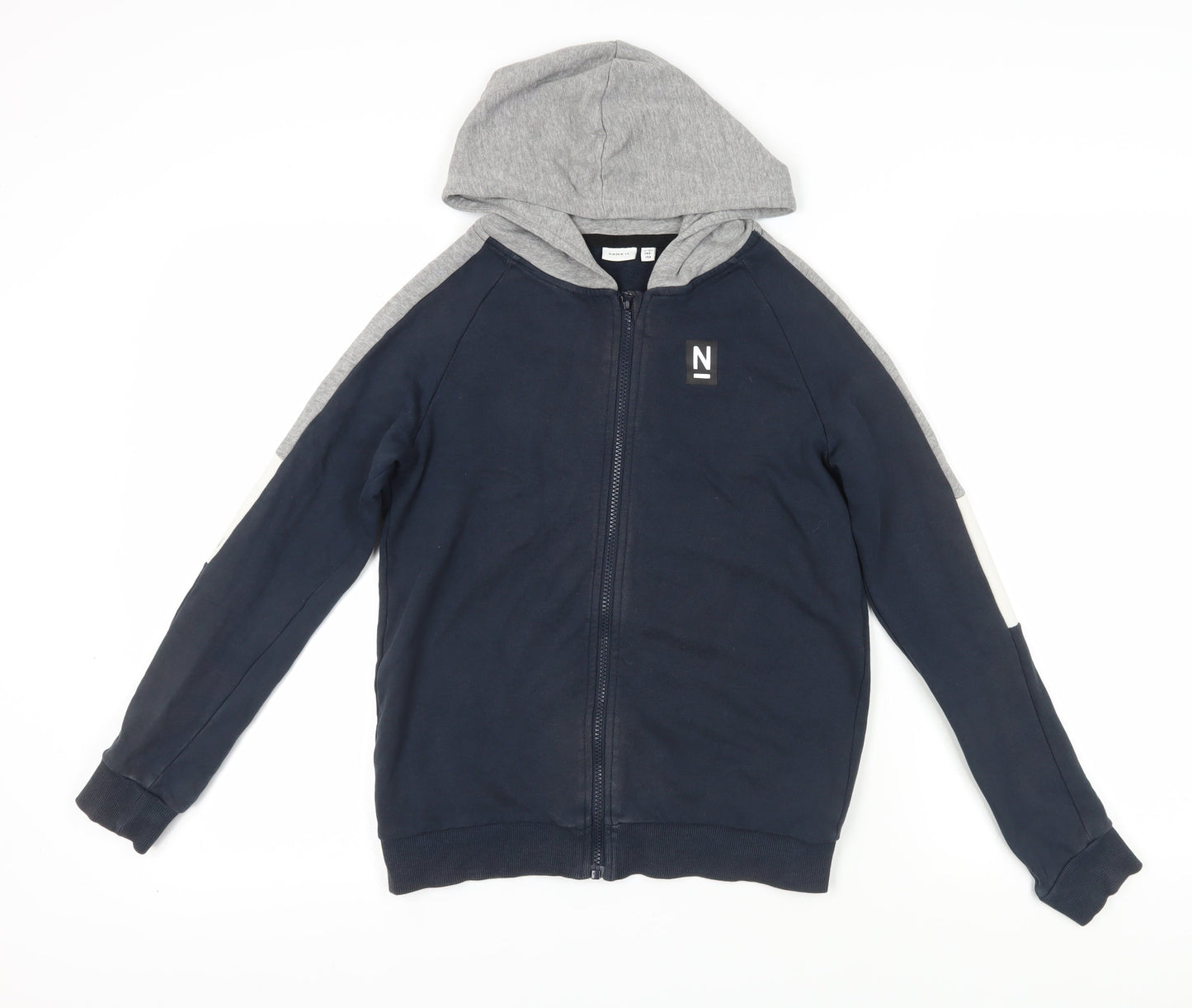 Name It Boys Blue Full Zip Hoodie 11-12 Years