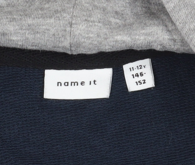Name It Boys Blue Full Zip Hoodie 11-12 Years