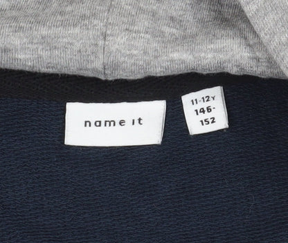 Name It Boys Blue Full Zip Hoodie 11-12 Years