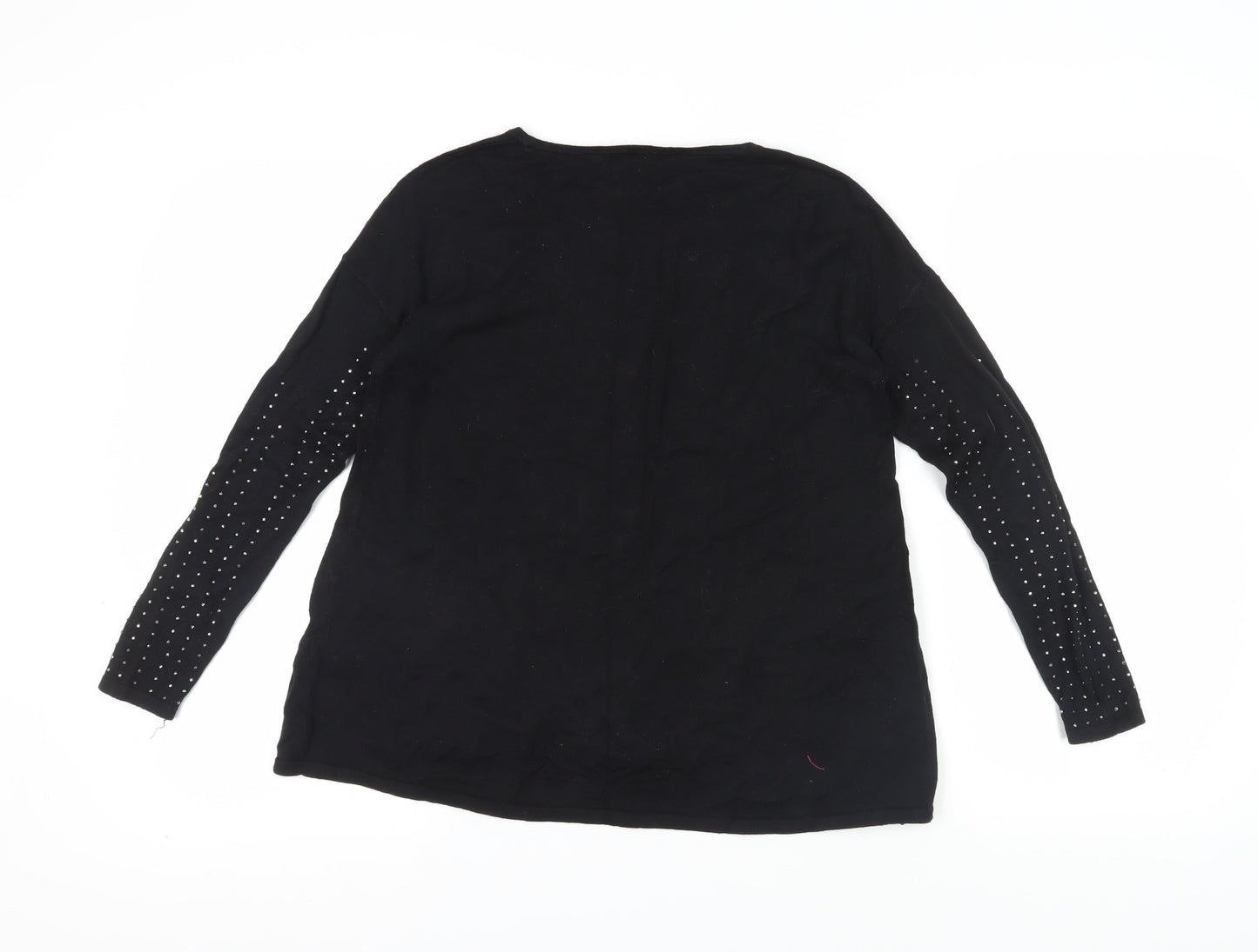 Womens UK Size 8 NEXT Black Pullover Jumper
