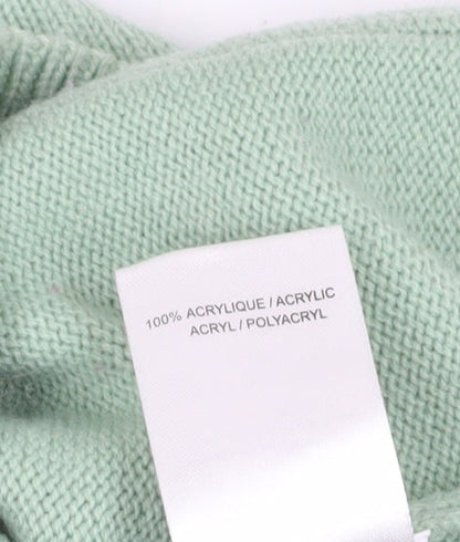 Womens UK Size 14 Damart Green Cardigan Jumper