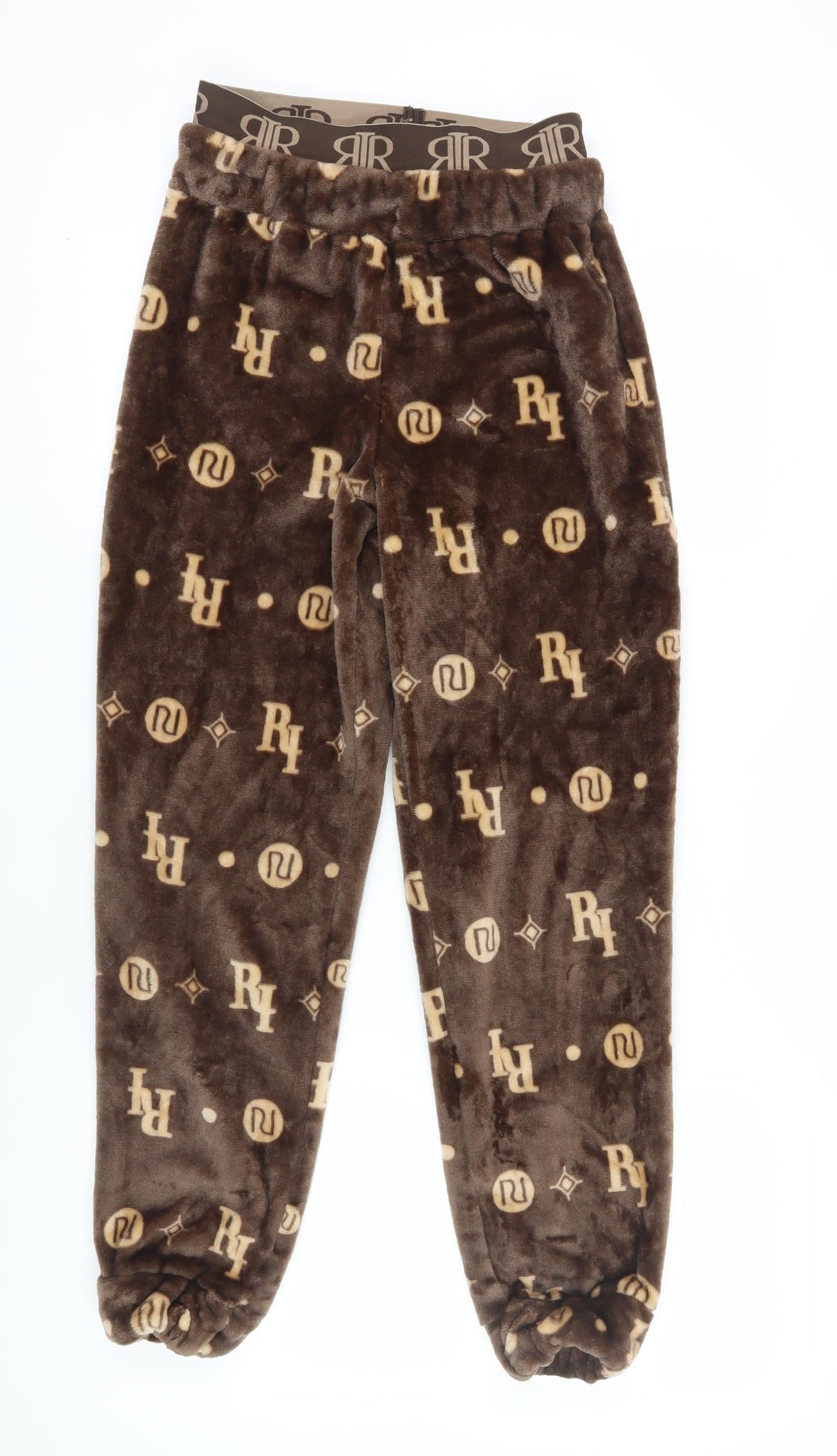 River Island Women's Brown Jogger Trousers XS