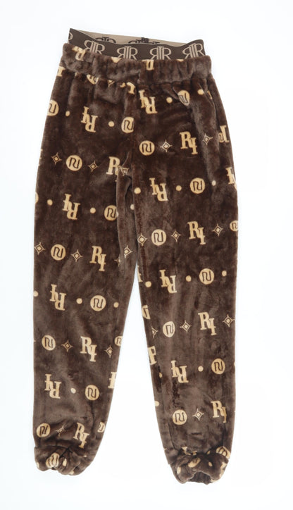 River Island Women's Brown Jogger Trousers XS