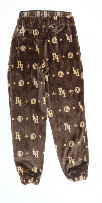 River Island Women's Brown Jogger Trousers XS