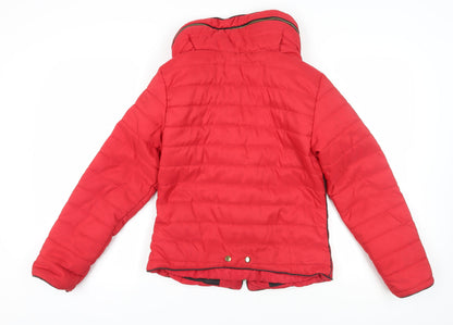 Womens UK Size M Lasula Red Puffer Jacket