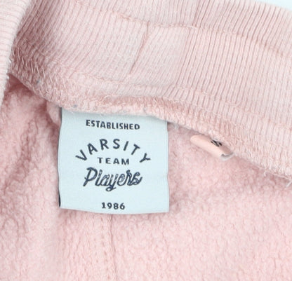 Varsity Team Pink Jogger Trousers S Unisex