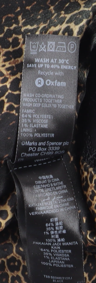 Marks and Spencer Women's Black Blazer Size 8