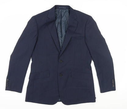 Mens UK Size 38 Skopes Regular Blue Suit Jacket