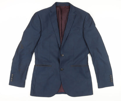 Mens UK Size 36 NEXT Regular Blue Suit Jacket