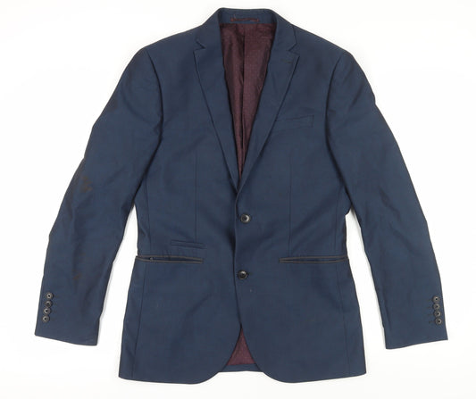Mens UK Size 36 NEXT Regular Blue Suit Jacket