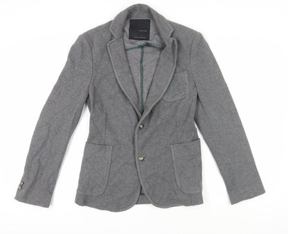 Mens UK Size 38 Zara Regular Grey Suit Jacket