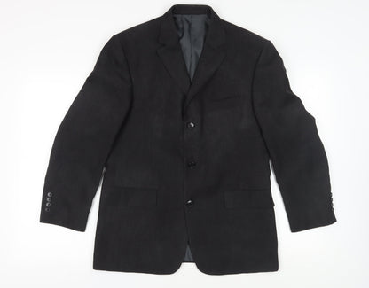 Mens UK Size 38 Marks and Spencer Regular Black Suit Jacket