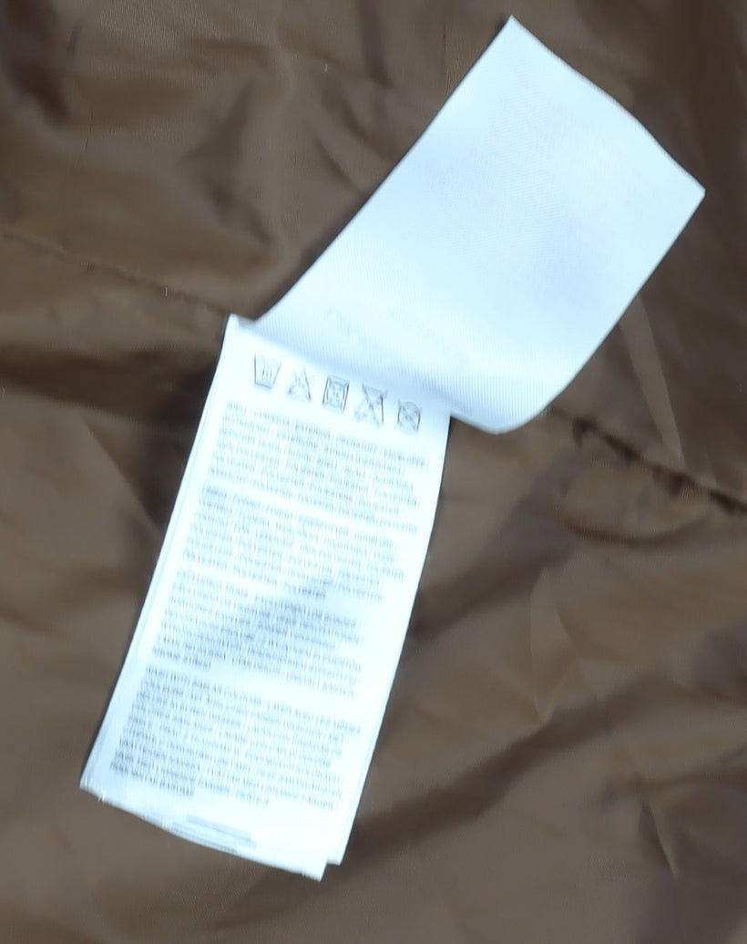 Womens UK Size 10 Brave Soul Brown Overcoat