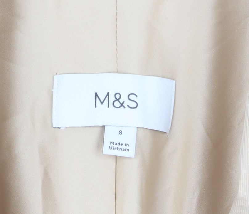 Marks and Spencer Beige Suit Jacket Women’s Size 8