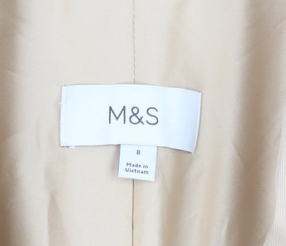 Marks and Spencer Beige Suit Jacket Women’s Size 8
