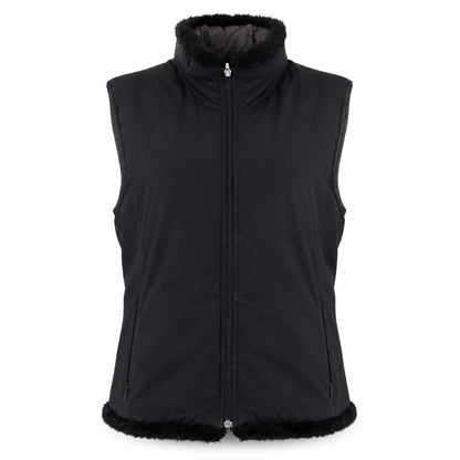 Per Una Women's Black Nylon Sleeveless Waistcoat M