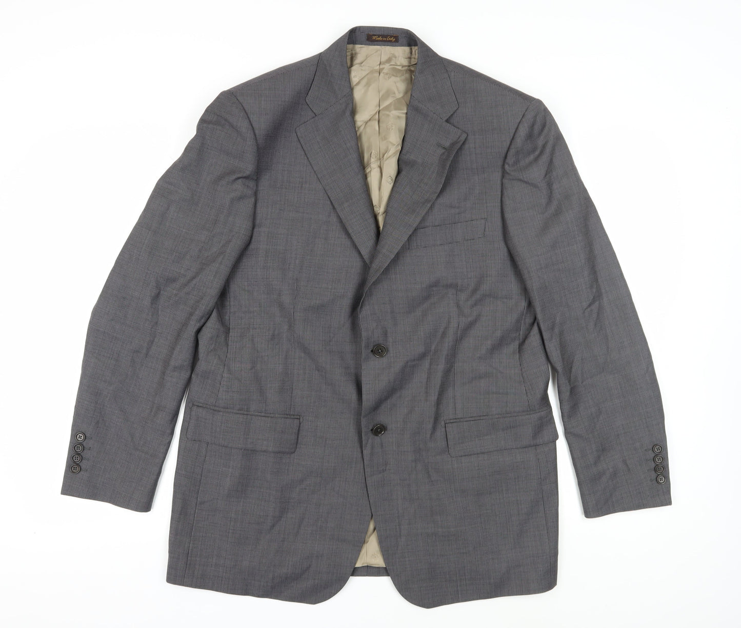 Mens UK Size 42 Marks and Spencer Regular Grey Suit Jacket