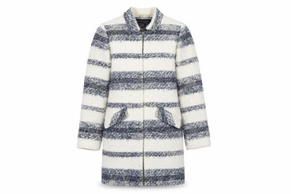 Womens UK Size 8 Warehouse Multicoloured Overcoat