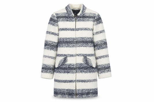Womens UK Size 8 Warehouse Multicoloured Overcoat