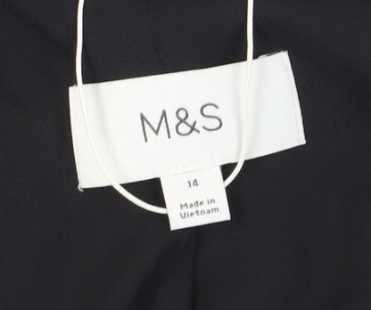 Marks and Spencer Women's Black Blazer Size 14
