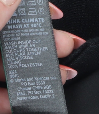 Marks and Spencer Women's Black Blazer Size 14