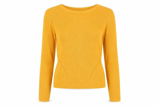 Womens UK Size 12 H&M Yellow Pullover Jumper