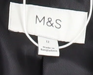 Marks and Spencer Women's Black Suit Jacket Size 12