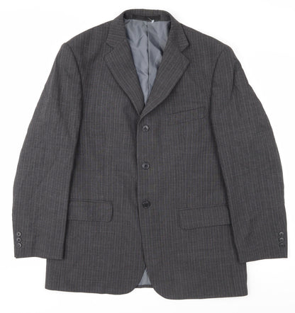 Mens UK Size 40 Marks and Spencer Regular Grey Suit Jacket