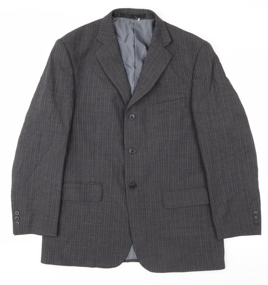 Mens UK Size 40 Marks and Spencer Regular Grey Suit Jacket
