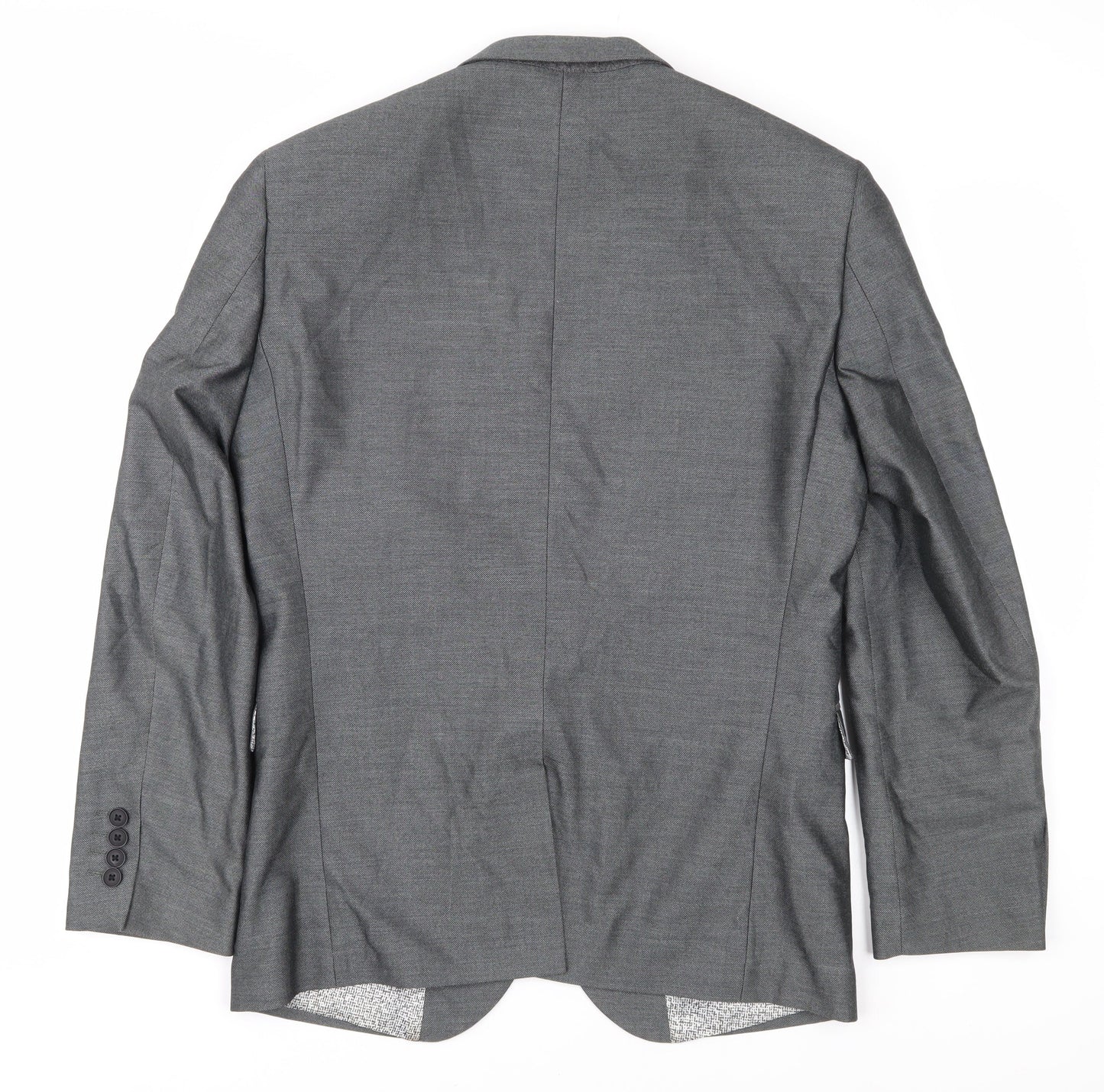 Mens UK Size 38 NEXT Regular Grey Suit Jacket
