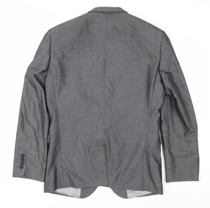 Mens UK Size 38 NEXT Regular Grey Suit Jacket