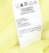 Womens UK Size 14 Marks and Spencer Yellow Basic Jacket
