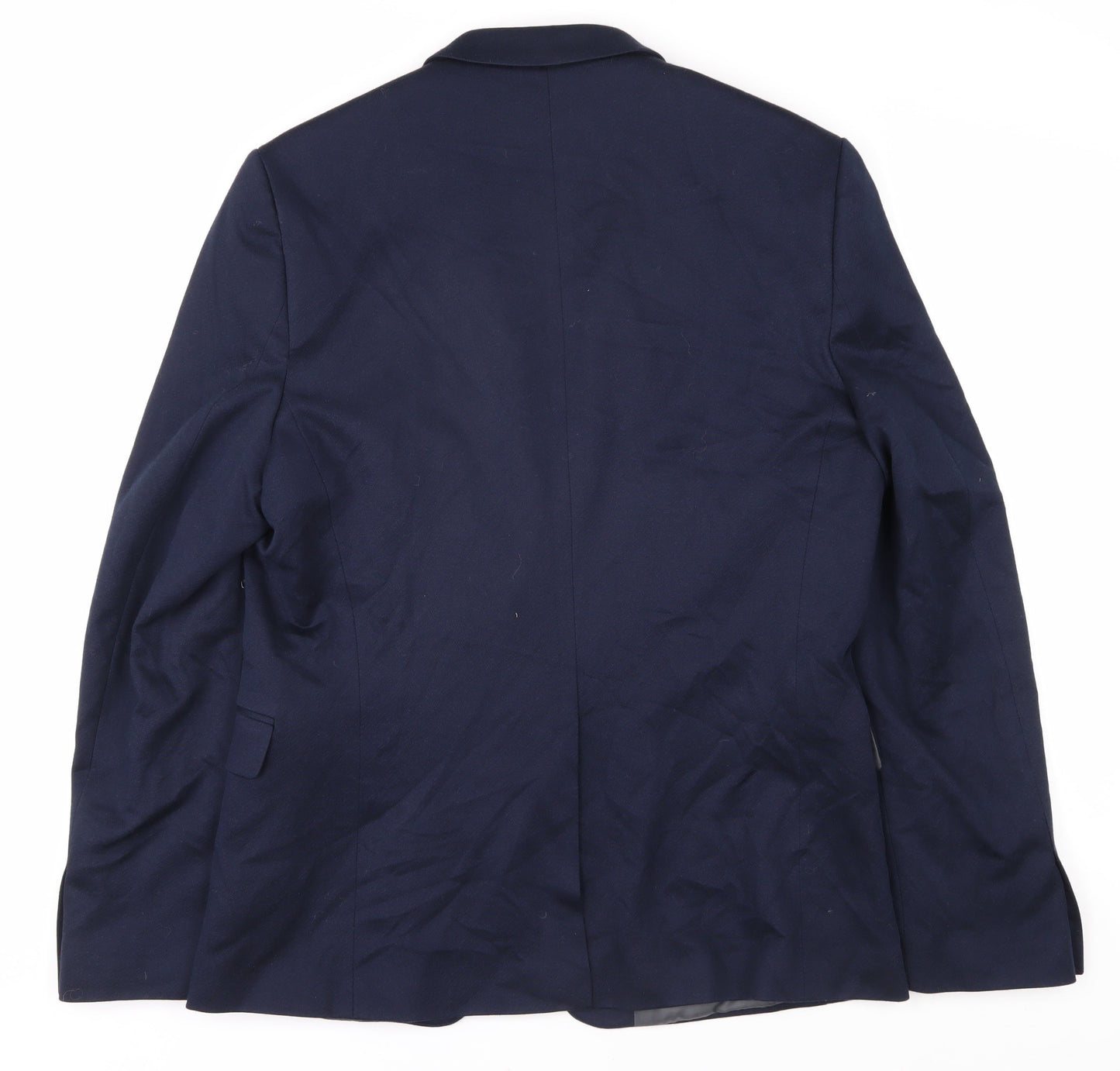 Mens UK Size 42 Burton Regular Blue Suit 2 Piece