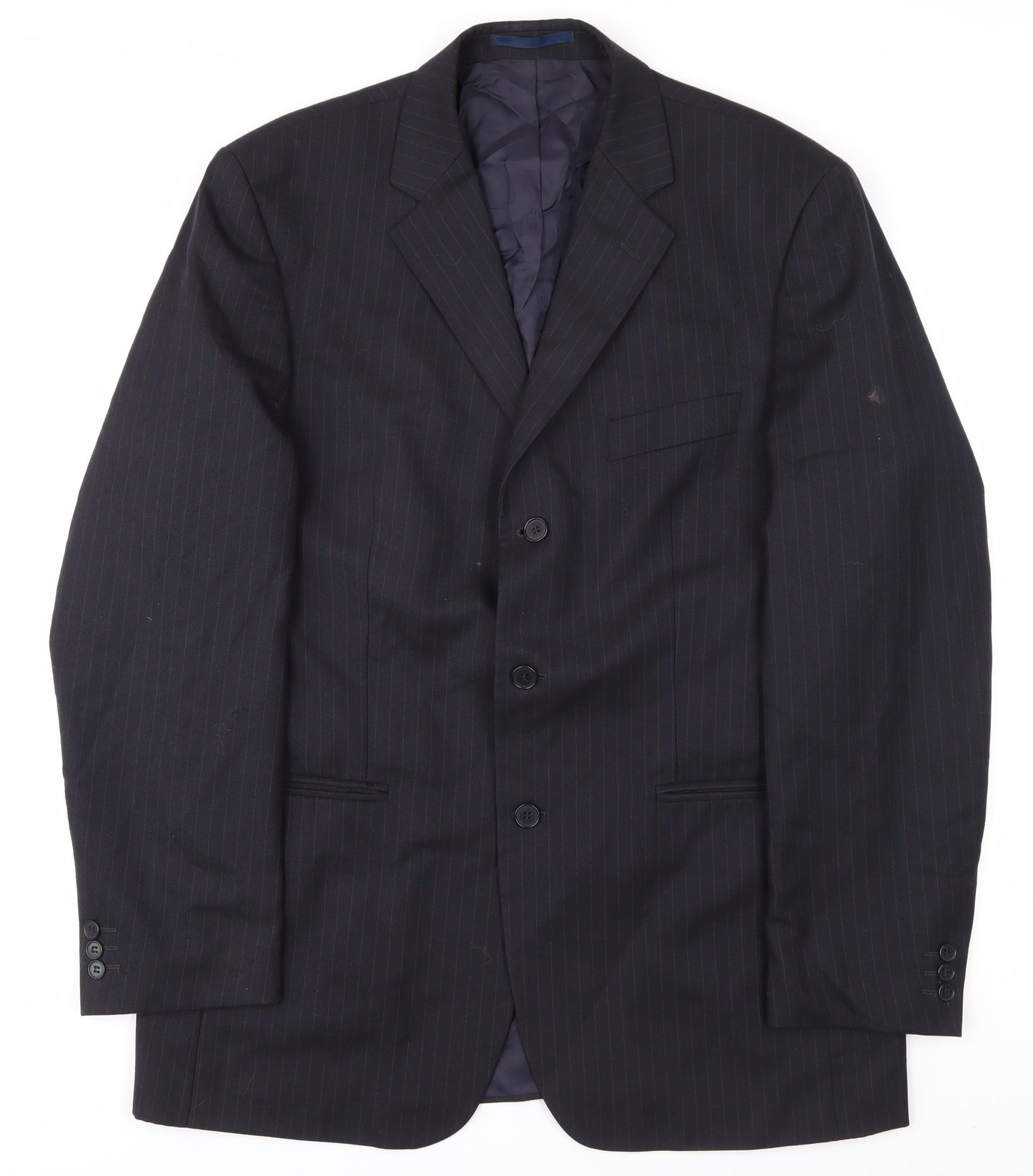 Mens UK Size 40 Sovereign Regular Black Suit Jacket