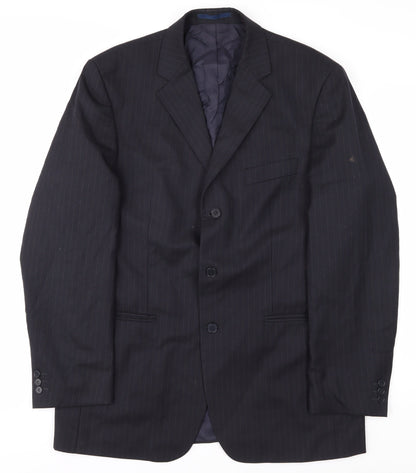 Mens UK Size 40 Sovereign Regular Black Suit Jacket