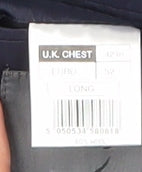 Mens UK Size 40 Sovereign Regular Black Suit Jacket