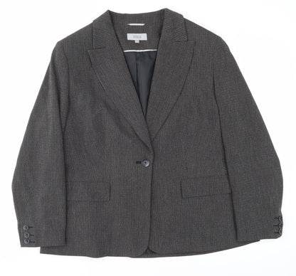 Marks and Spencer Women's Black Blazer Size 18