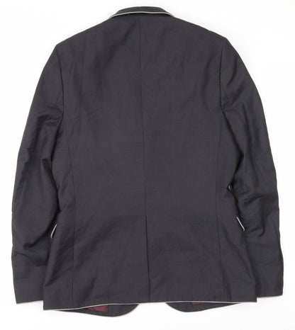 Mens UK Size 38 H&M Regular Black Suit Jacket