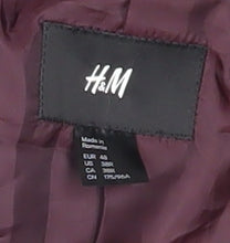 Mens UK Size 38 H&M Regular Black Suit Jacket