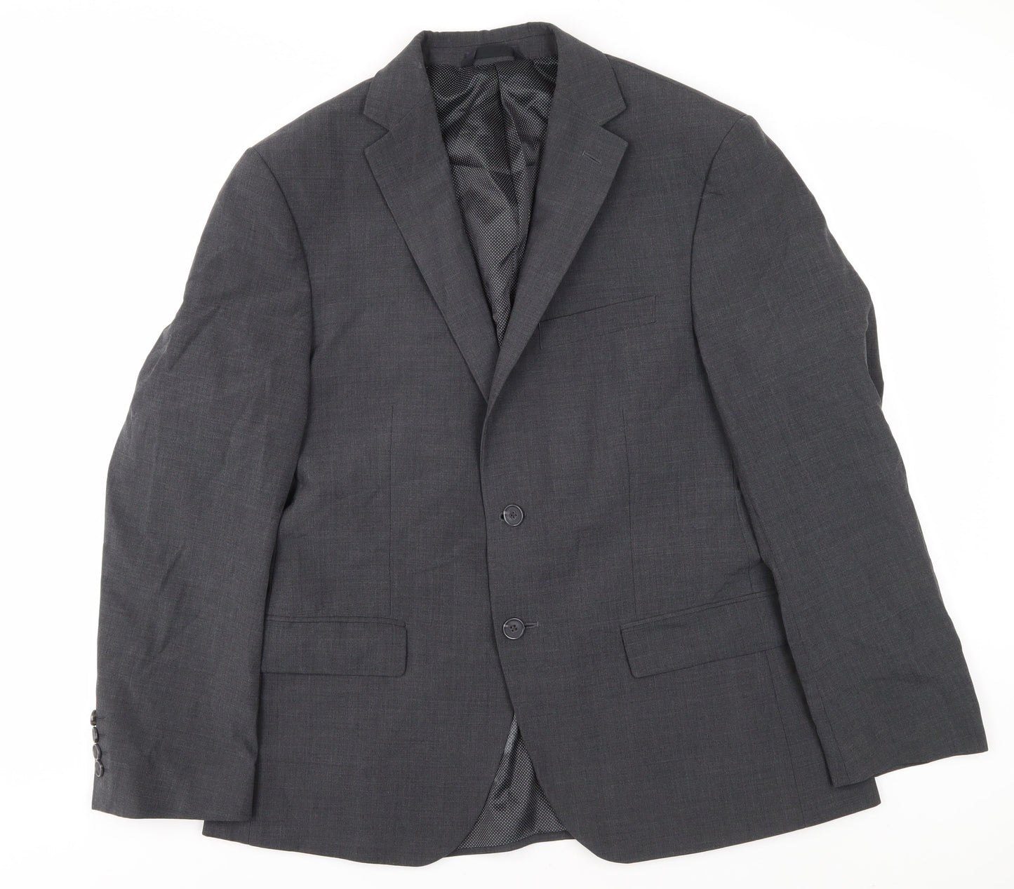 Mens UK Size 40 Marks and Spencer Regular Grey Suit Jacket