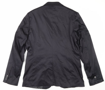 Mens UK Size 44 H&M Regular Black Suit Jacket
