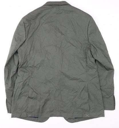 Mens UK Size 46 Marks and Spencer Regular Green Suit Jacket