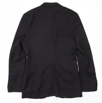 Mens UK Size 36 H&M Regular Black Suit Jacket