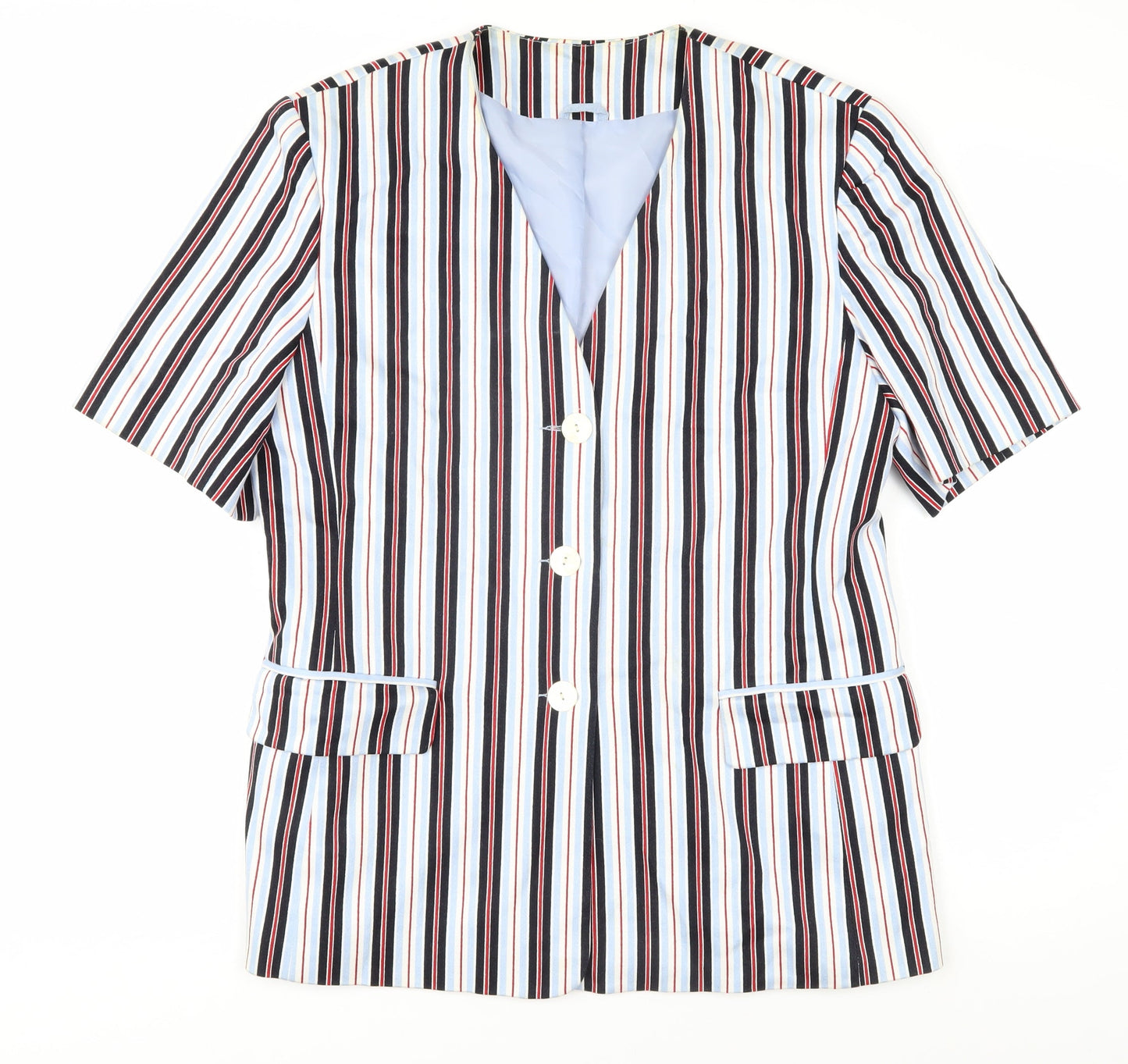 Womens UK Size 14 Debenhams Multicoloured  Button-Up