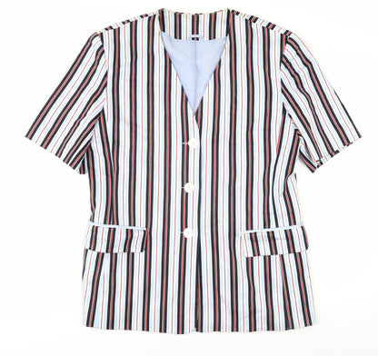 Womens UK Size 14 Debenhams Multicoloured  Button-Up